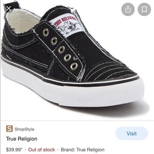 True Religion Laceless slip-on sneakers